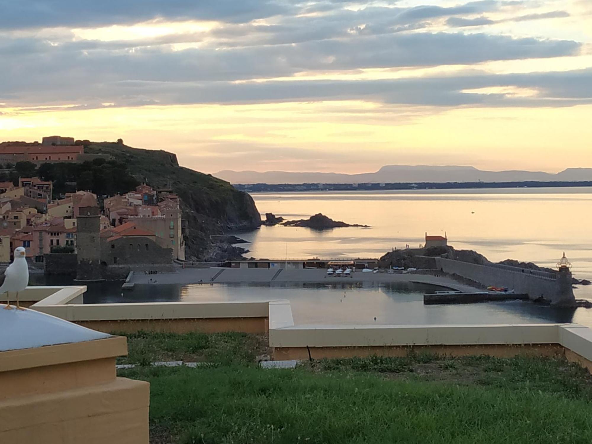 Location Vue Mer Du Samedi Au Samedi, Clim, Parking, Piscine, Plage Collioure Exterior foto